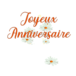 GIF animés joyeux anniversaire